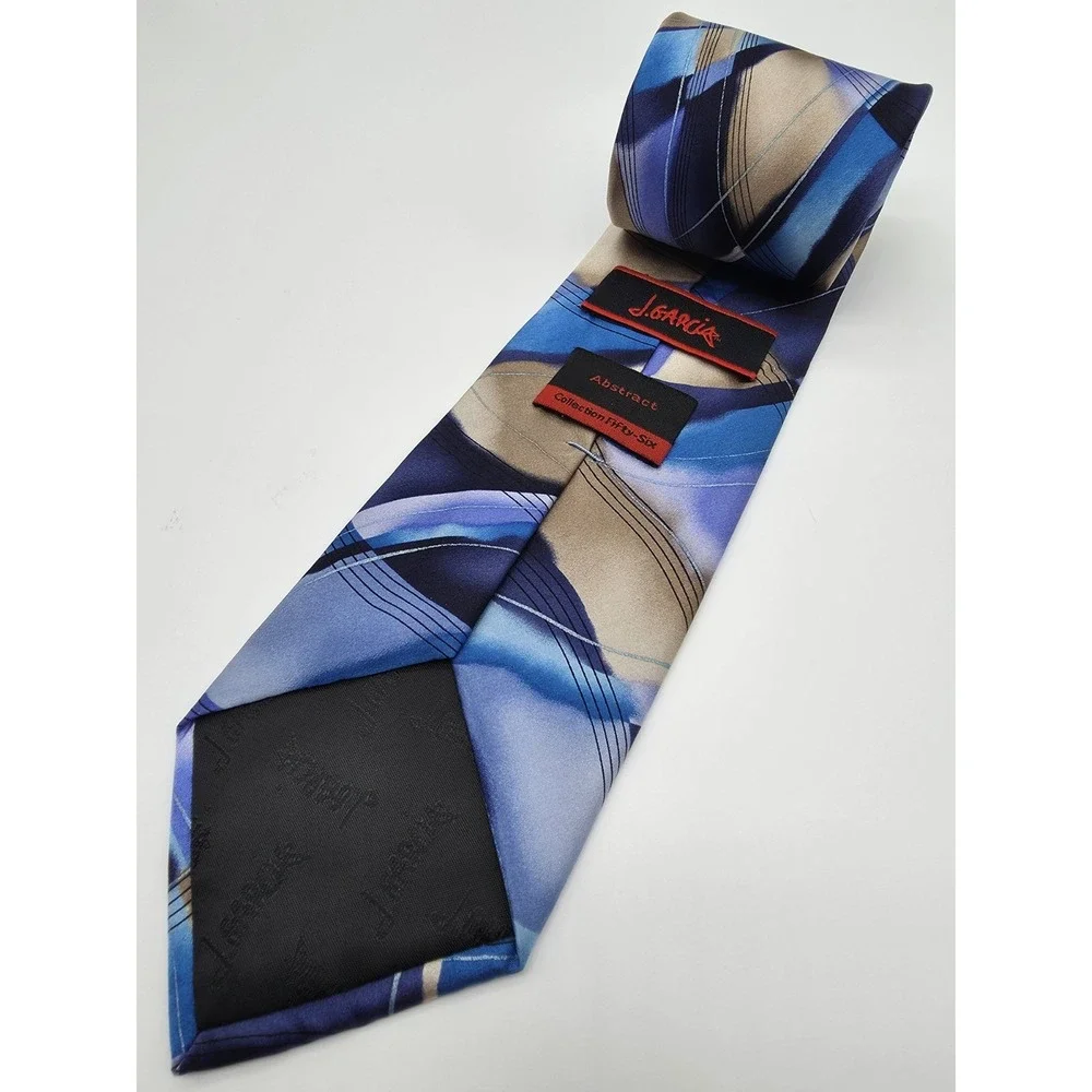 Jerry J Garcia Multicolor Blue Brown 